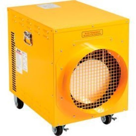 GLOBAL EQUIPMENT 30 KW Portable Electric Heater, 480V, 3 Phase WFHE-30